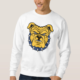 NCA&T-läge Universiteten Bulldog Ansikte Lång Ärmad Tröja