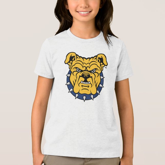 NCA&T-läge Universiteten | Bulldog Ansikte T Shirt (Framsida)