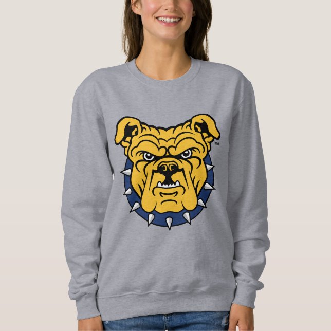 NCA&T-läge Universiteten | Bulldog Ansikte T Shirt (Framsida)