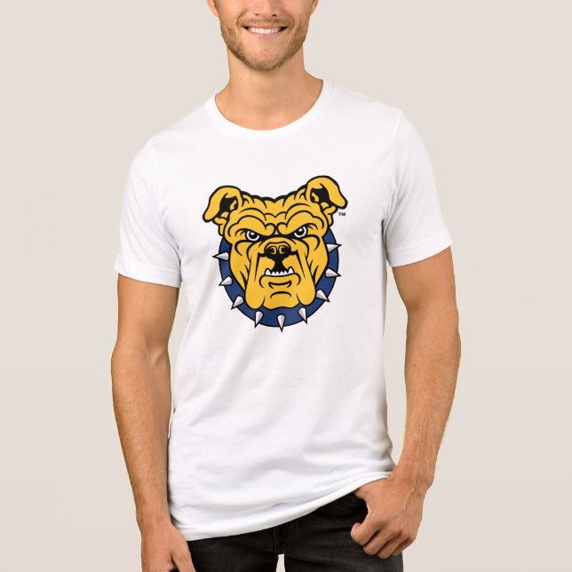 NCA&T-läge Universiteten | Bulldog Ansikte T Shirt (Framsida)
