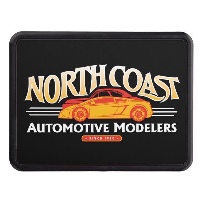 NCAM Trailer Hitch Cover Dragkroksskydd (Framsidan)