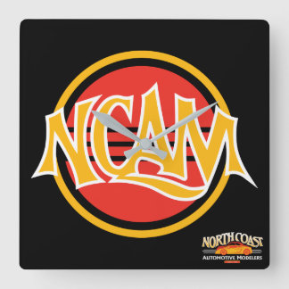 NCAM Workshop Clock Fyrkantig Klocka