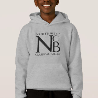NCB Anpassningsbar Youth Grått Hoodie T Shirt