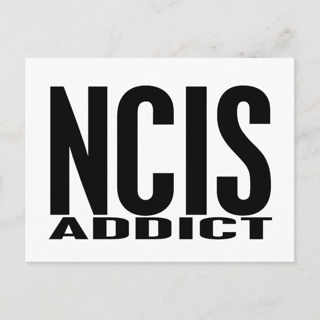 NCIS Addict Vykort (Framsida)