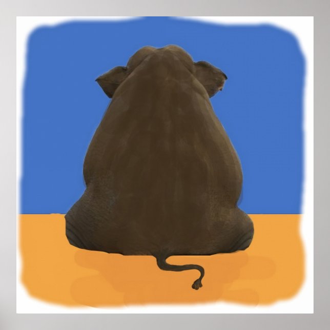 NCIS-elefant i rummet Kids Poster (Framsidan)