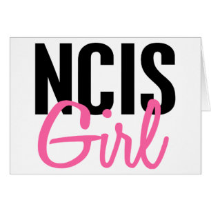 NCIS-flicka 4 Hälsningskort