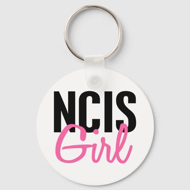 NCIS Girl 4 Nyckelring (Framsida)