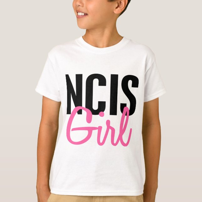NCIS Girl 4 T-shirt (Framsida)