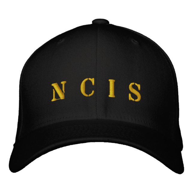 NCIS Hat Broderad Keps (Framsida)