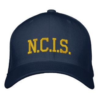 NCIS hat, McGee Broderad Keps
