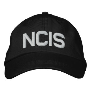 NCIS justerbar höjd Broderad Keps