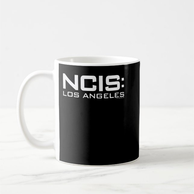 NCIS Los Angeles Logo  Kaffemugg (Vänster)
