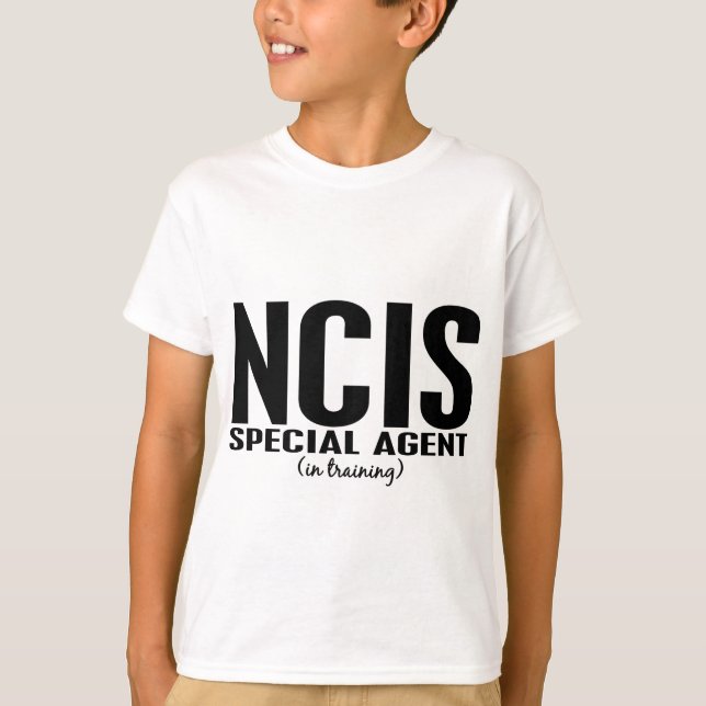 NCIS Speciella Agent under utbildning 1 Tee (Framsida)