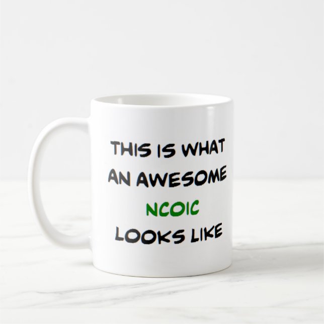 ncoic, fantastisk kaffemugg (Vänster)