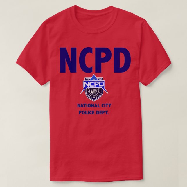 NCPD MERCH T SHIRT (Design framsida)