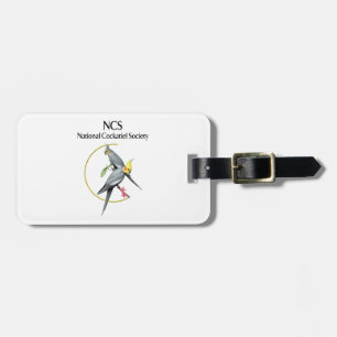 NCS-bagagemärkren w/Leather fäster Bagagebricka