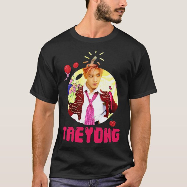 NCT 127 Taeyong Cherry Bomb Classic T-Shirt (Framsida)