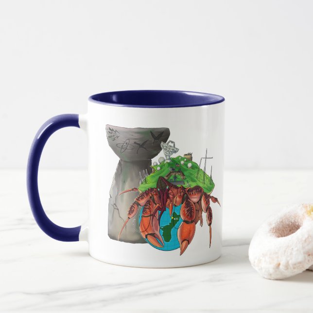 NCTS Coconut Crab + Command Seal Mugg (Med munk)
