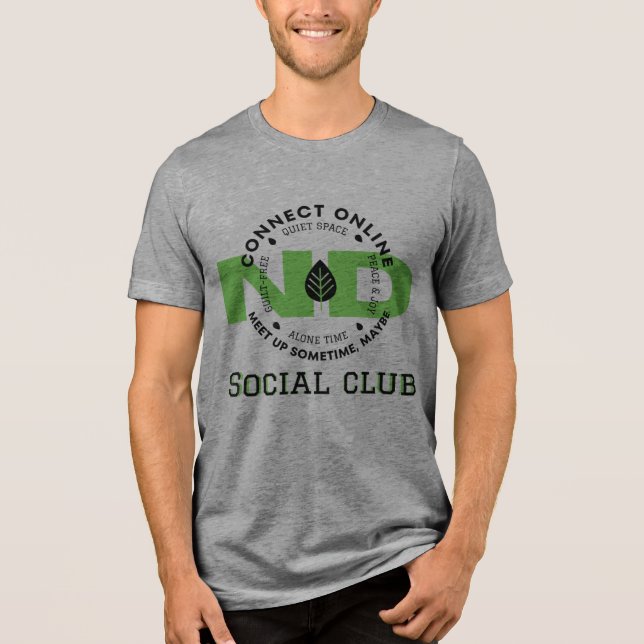 ND Social Klubb T Shirt (Framsida)