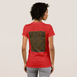 Ndebele-afrikansk mönster-T-shirt T Shirt