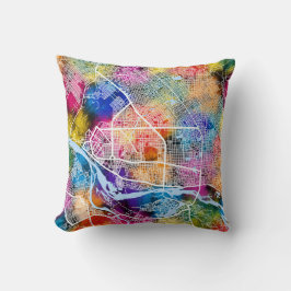 N'Djamena Chad City Karta Kudde