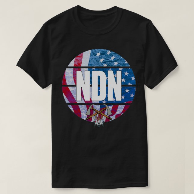 NDN Native American-design T Shirt (Design framsida)