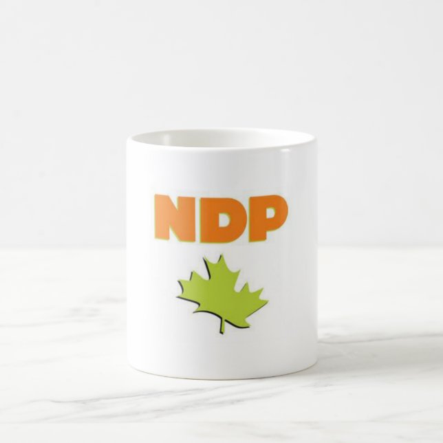 NDP-logotyp Kaffemugg (Center)