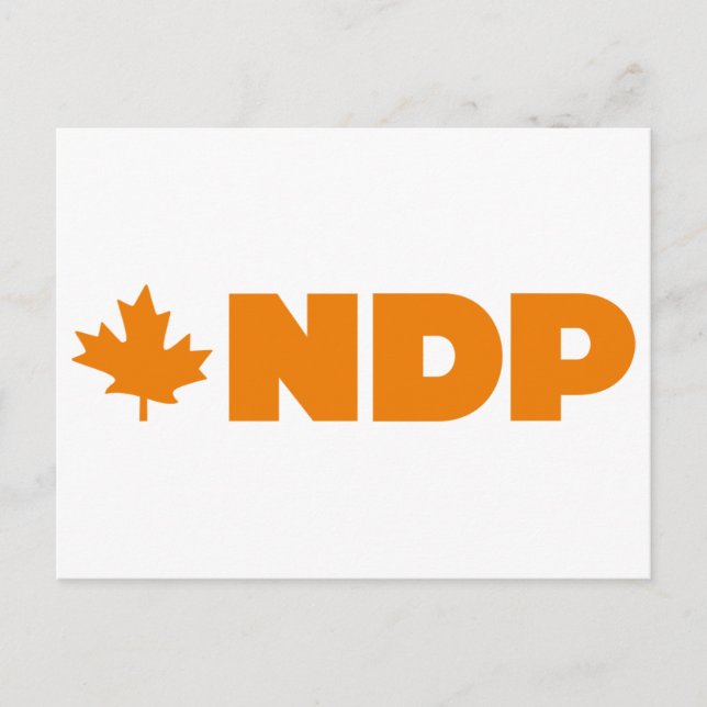 NDP-Logotyp Vykort (Framsida)