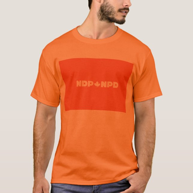 NDP-manar skjorta för T T-shirt (Framsida)