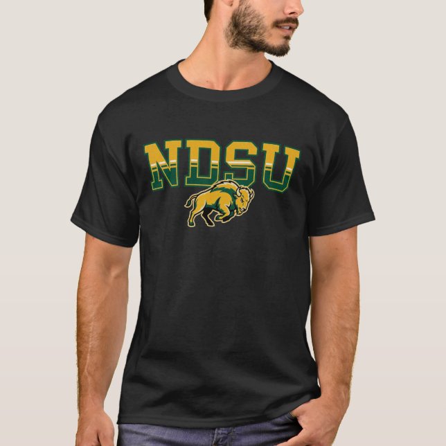 NDSU Bison North Dakota State University Maskot T Shirt (Framsida)