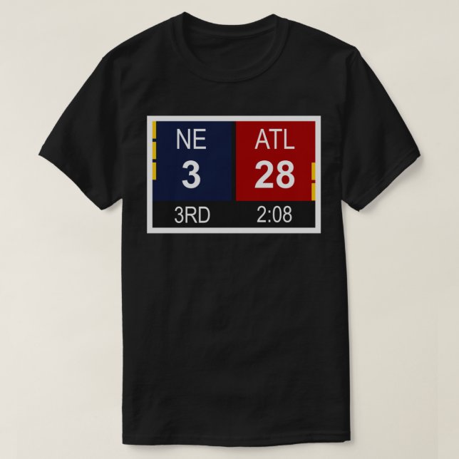 NE 3 mot ATL 28 Champions Comeback Essential T-Shi T Shirt (Design framsida)