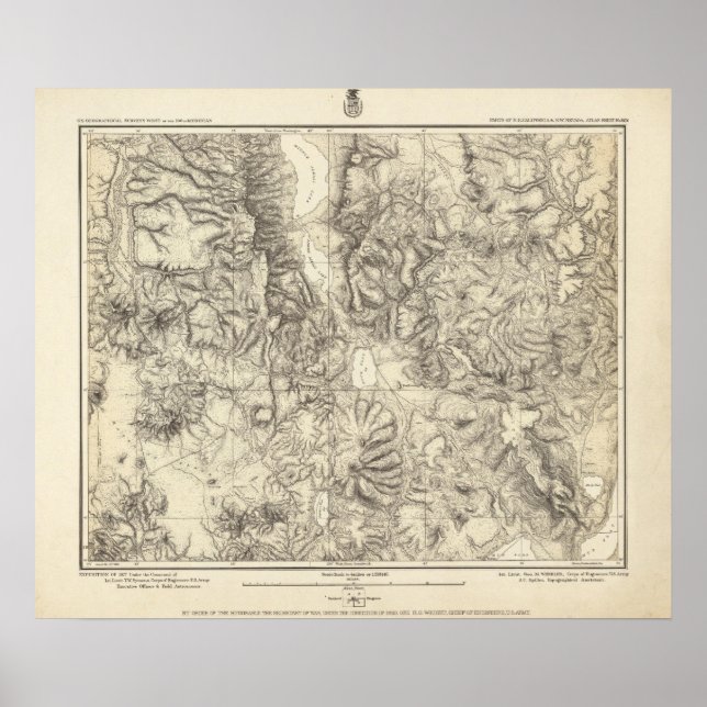 NE California och NW Nevada 2 Poster (Framsidan)