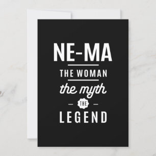 Ne-Morsa, kvinnan, myten, legenden Inbjudningar