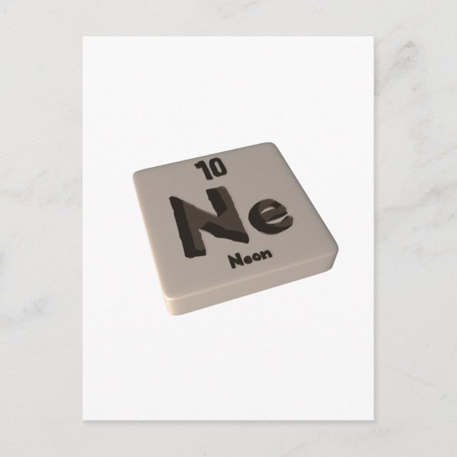 Ne Neon Vykort (Framsida)