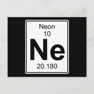 Ne - Neon Vykort