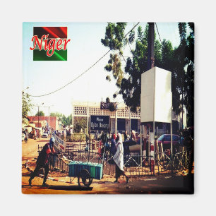 NE - Niger - Ställe Djibo Bakary Walraven Magnet