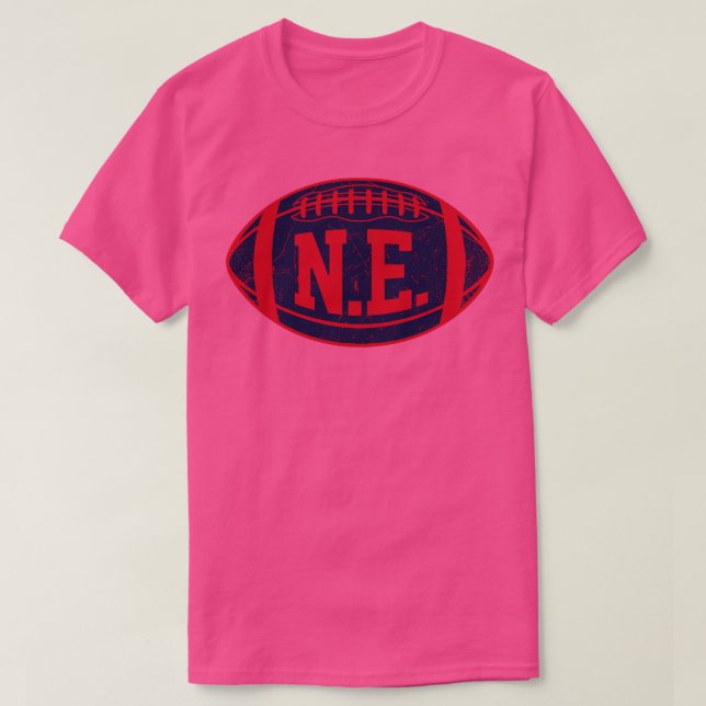 NE Retro Red T Shirt (Design framsida)
