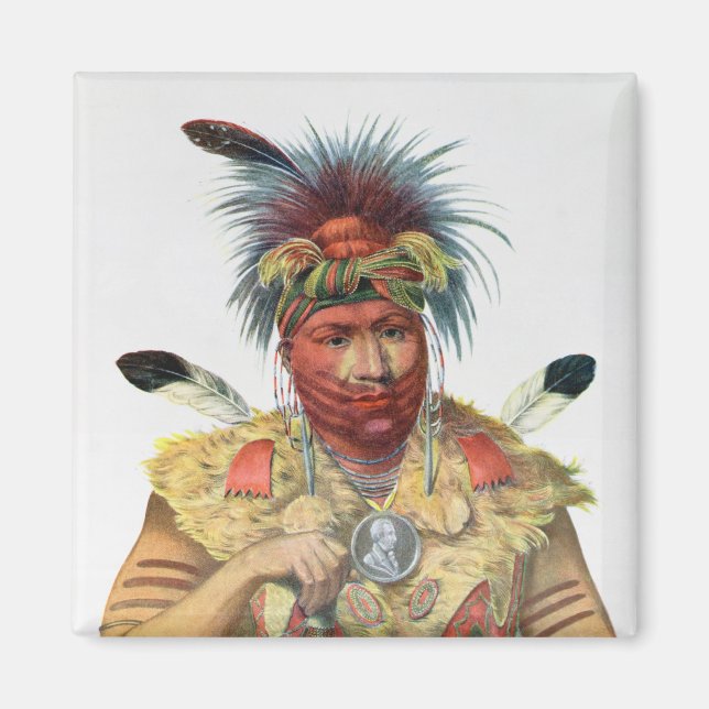 Ne-Sou-A-Quoit, en Fox-chef Magnet (Framsidan)