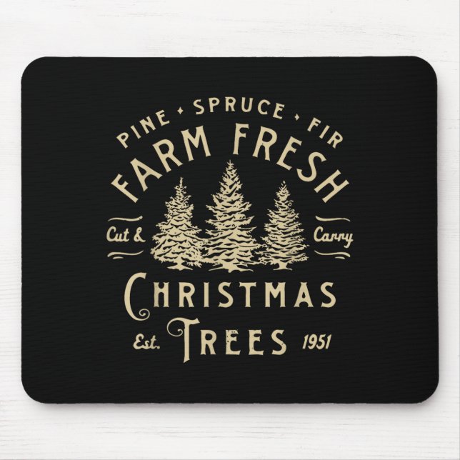 Ne Spruce Fir Farm Fresh Cut &amp; Carry Christmas Musmatta (Framsidan)