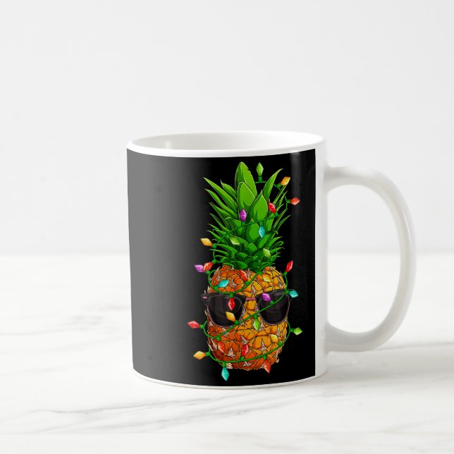 Ne Sungles Lights July Trocal Christmas Hawaiian  Kaffemugg (Höger)