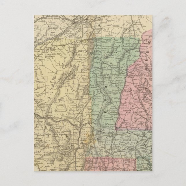 NE United States Vykort (Framsida)