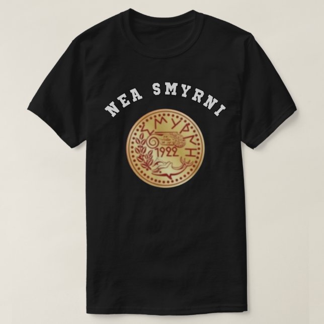 Nea Smyrni Jackar om Arm National pride Gift T Shirt (Design framsida)