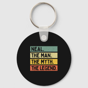 Neal Mannen Myten Legenden Roligt Personlig Nyckelring