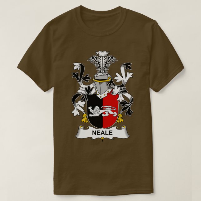 Neale Jackar Arm Family Crest T Shirt (Design framsida)