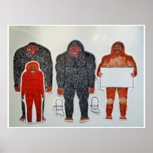 Neanderthal & 3 vänner, poster