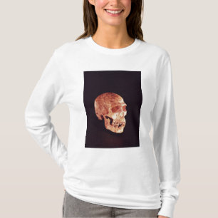Neanderthalskalle som upptäcks på Mt Carmel T Shirt
