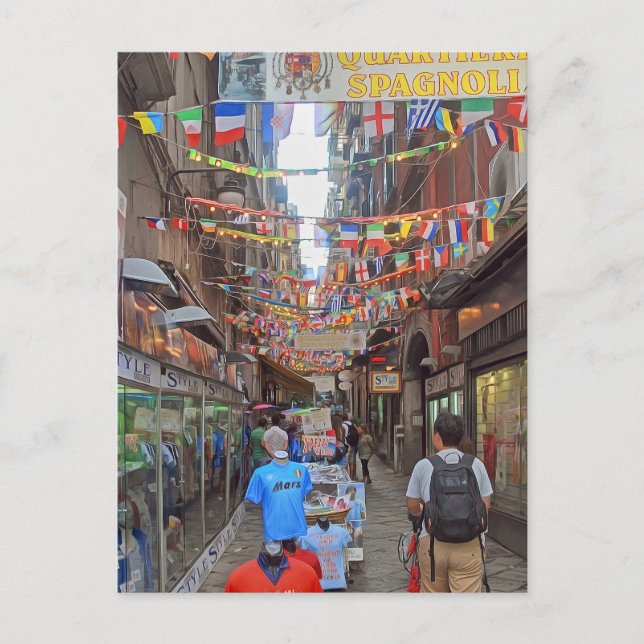 Neapel. #26. vykort (Framsida)