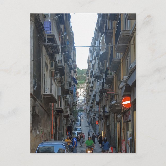 Neapel. #29. vykort (Framsida)