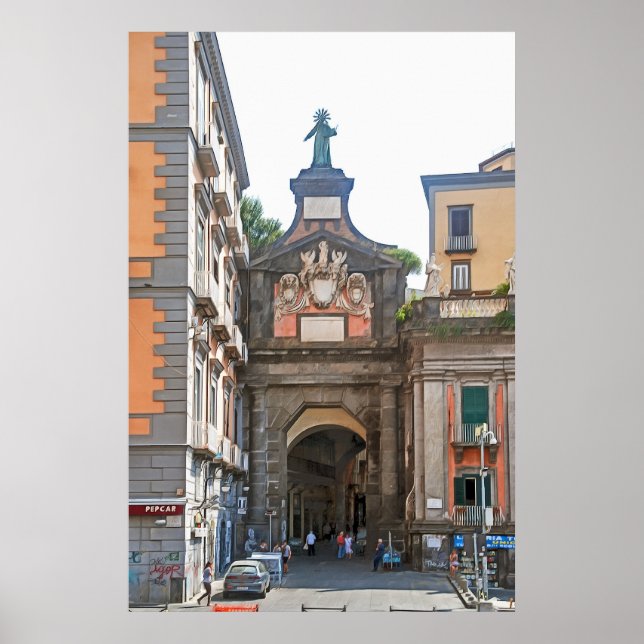 Neapel. 3. poster (Framsidan)