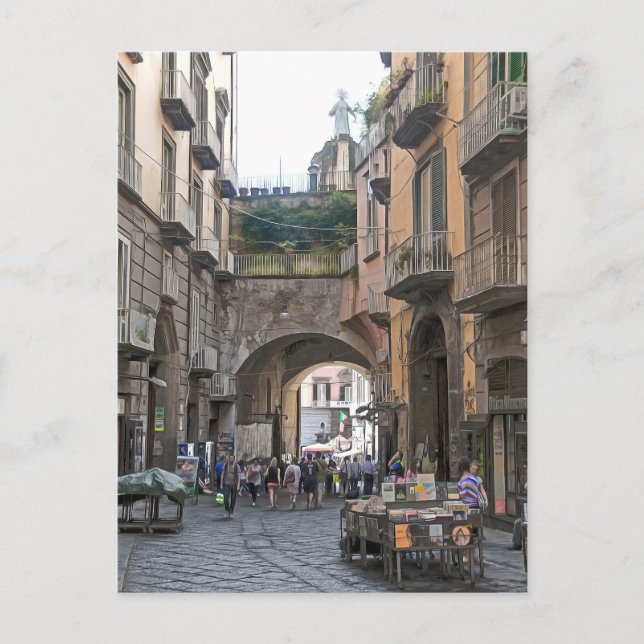 Neapel. #49.  vykort (Framsida)